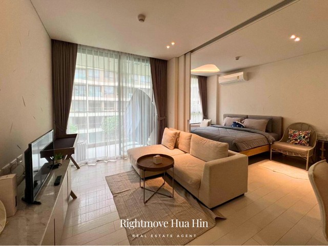 ขายคอนโดหรู ติดทะเลหัวหิน Veranda Residence 42 ตร.ม. เฟอร์ครบ มีโควต้าต่างชาติ