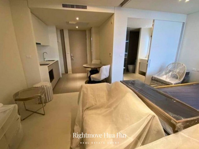 ขายคอนโดหรู วิวทะเลหัวหิน Veranda Residence 42 ตร.ม. ห้องใหม่ 1 นอน เฟอร์ครบ ไม่เคยอยู่ มีโควต้าต่างชาติ