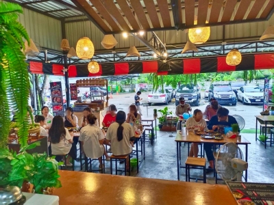 เซ้ง ร้านส้มตำ ตำปากเปิด สาขาศาลายา พร้อมเฟรนด์ไชส์ 