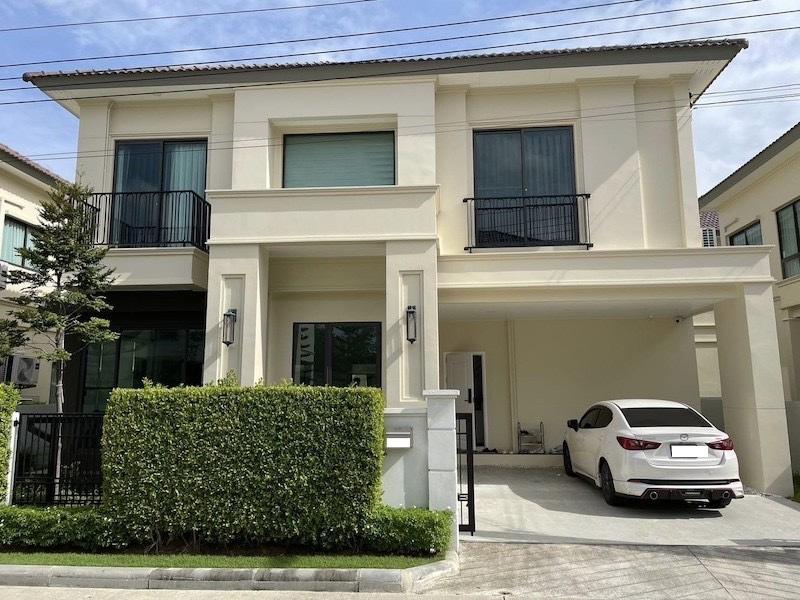 ขายบ้านเดี่ยว 2ชั้น หมู่บ้าน นีออรี เรซิเดนซ์  NEORY RESIDENCE บางนา-เทพารักษ์ ขนาด 50.20 ตารางวา พื้นที่ใช้สอย 196 ตร.ม. 3 ห้องนอน