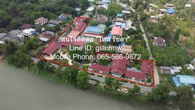 FOR SALE โรงแรม รีสอร์ตติดแม่น้ำน้อย จ.สิงห์บุรี 10770000 บาท  97 SQ.WA 0 Ngan 2 Rai ไม่ไกลจาก วัดพิกุลทอง, ตลาดใหญ่ท่าข้าม, โรงเรียนใจเพียร และใกล้โรงเรียนท่าช้างวิทยา น่าอยู่มาก