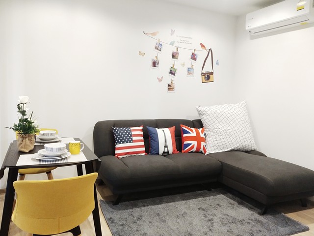 ประกาศให้เช่า Condo. The BASE Garden Rama 9  1 BEDROOM 26 SQ.M. 8000 thb ไม่ไกลจาก - โครตคุ้ม