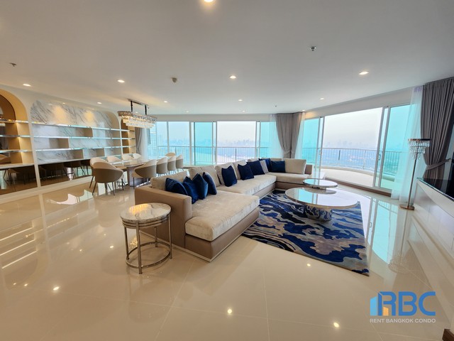 For Rent - Supalai Riva Grande (Rama 3) - Penthouse ,fully furnished