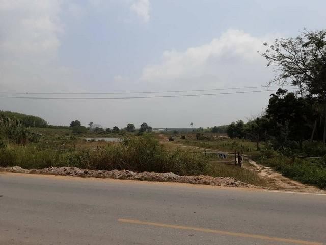 KM39 Land For Sale ที่ดิน 28 ไร่ ซอย4 สาย13 ใกล้ถนนทางหลวงหมายเลข36 นิคมพัฒนา ระยอง