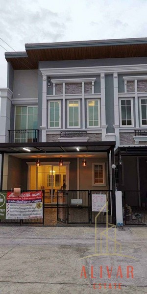 RH011023 ให้เช่า Townhome โกลเด้นทาวน์ 3 บางนา- สวนหลวง ทาวน์โฮมสไตล์อังกฤษ