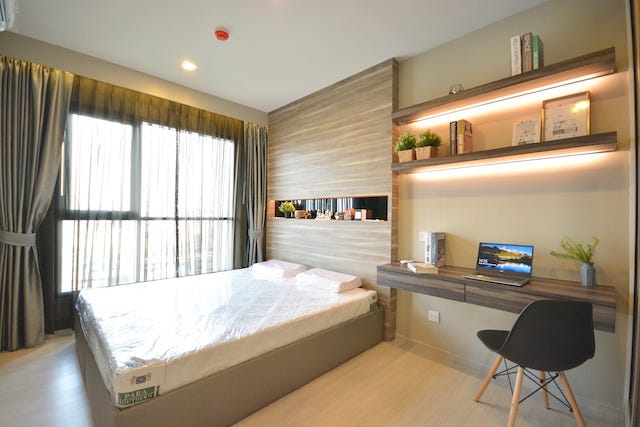 Life Sukhumvit 48 convenient 2 bedrooms clean BTS Phra Khanong