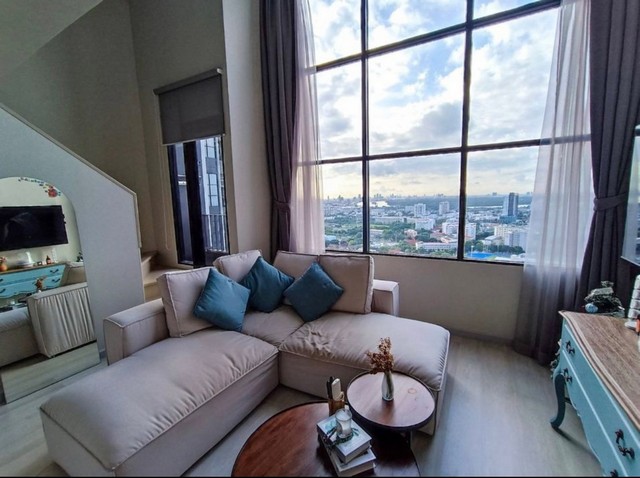 คอนโด Knightsbridge Prime Sathorn (Duplex)ให้เช่า  วิวโค้งน้ำบางกระเจ้า 