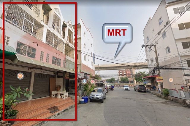 มีนบุุรี 2คูหา 36ตรว.MRT เคหะราม รามคำแหง 174-184 โฮมออฟฟิต 3ชั้น 420ตรม. 9นอน  