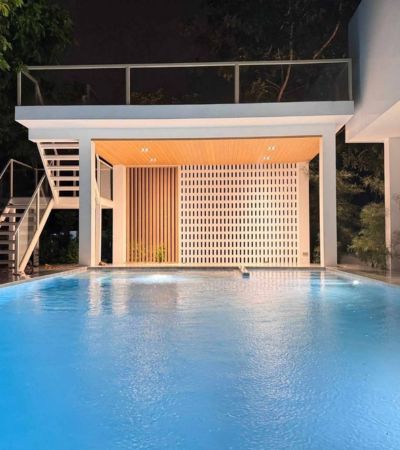 บ้านเดียว พร้อม Private Pool Villa ตกแต่งเฟอร์ฯครบ พร้อมเข้าอยู่ ในหมู่บ้านวังตาล โดดเด่นและทันสมัย 