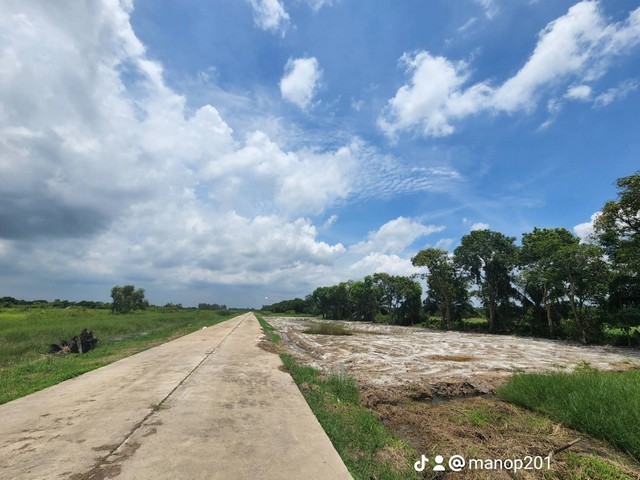 ที่ดิน คลอง9 หนองเสือ ถูกและดี สาธารณธปโภคครบ ถนนทะลุได้ไม่ใช่ซอยตัน