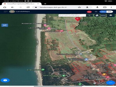 ขายด่วน ที่ดินใกล้ทะเลอันดามัน ระนอง 10 ไร่ห่างแค่ 100 เมตร หาดบา