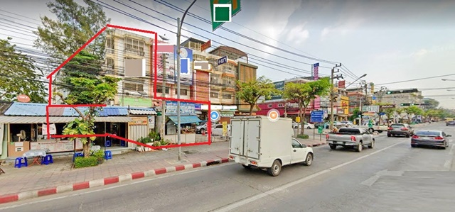 ห้องมุม ติดถนนใหญ่ พุทธบูชา ร้านอาหาร ท่าข้าม 4.5 ชั้น ใหญ่มาก ดาดฟ้า 3-4นอน  65ตรว. 500 ตรม. จอดรถ 