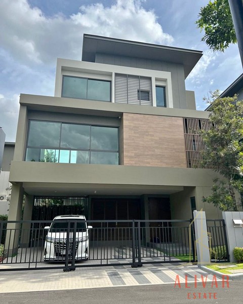 SH030923 Sale 3-storey detached house(new house) Grand Bangkok Boulevard Ratchaphruek Rama 5