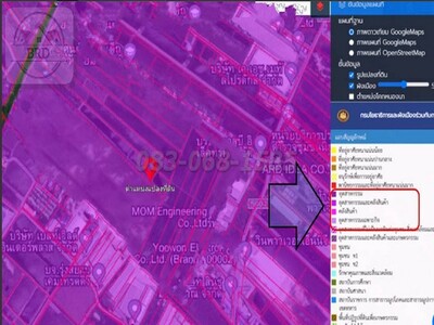 ขายที่ดินสีม่วงสร้างโรงงานบางนาตราด เนื้อที่ 25 -0 - 26.3ไร่