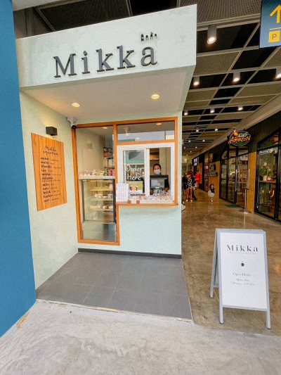 เซ้งร้าน Mikka cafe ศูนย์การค้า Little walk Ladkrabang ติดถนนเส้นลาดกระบัง 