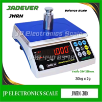 เครื่องชั่งตั้งโต๊ะ30kg เครื่องชั่งดิจิตอล30kg JADEVER รุ่น JWRN-30K