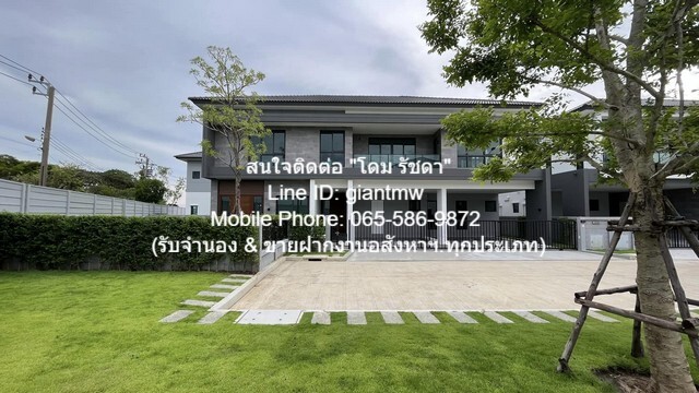 บ้าน ขายบ้านเดี่ยวหรู 2 ชั้น “เดอะ ซิตี้ บางนา” The City Bangna (ติด Mega บางนา) 27250000 BAHT 5 BEDROOM 20 ตรว. 1 งาน 0 Rai ใกล้กับ Mega บางนา พร้อมเข้าอยู่ เป็นบ้านเดี่ยวหรู 2 ชั้นสภาพใหม่ ที่มีราคาถูก และอยู่ในทำเลที่ดี โดยตำแหน่งของบ้านเป็นหลังมุม ติด