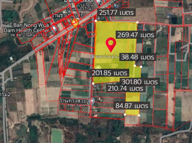 ID :  DSL-106 ขาย ที่ดิน ที่ดิน อ.ปากท่อ ราชบุรี 14654400 บ.  68 ตาราง-วา 3 ngan 43 ไร่ ใกล้กับ ร.ร.หนองวัวดำ 200 ม. พร้อมให้คุณได้จับจอง