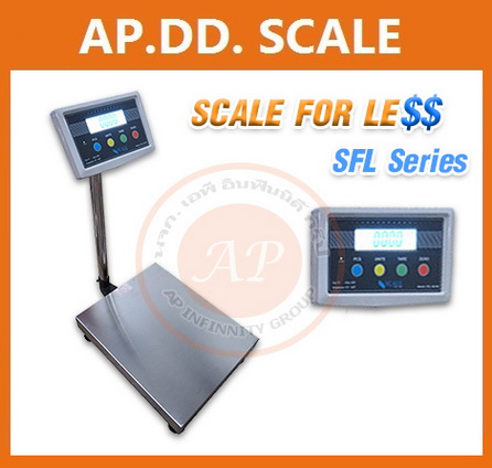 เครื่องชั่งตั้งพื้น  30-300kg ยี่ห้อ SCALE FOR LE$$ รุ่น SFL ราคาพิเศษ